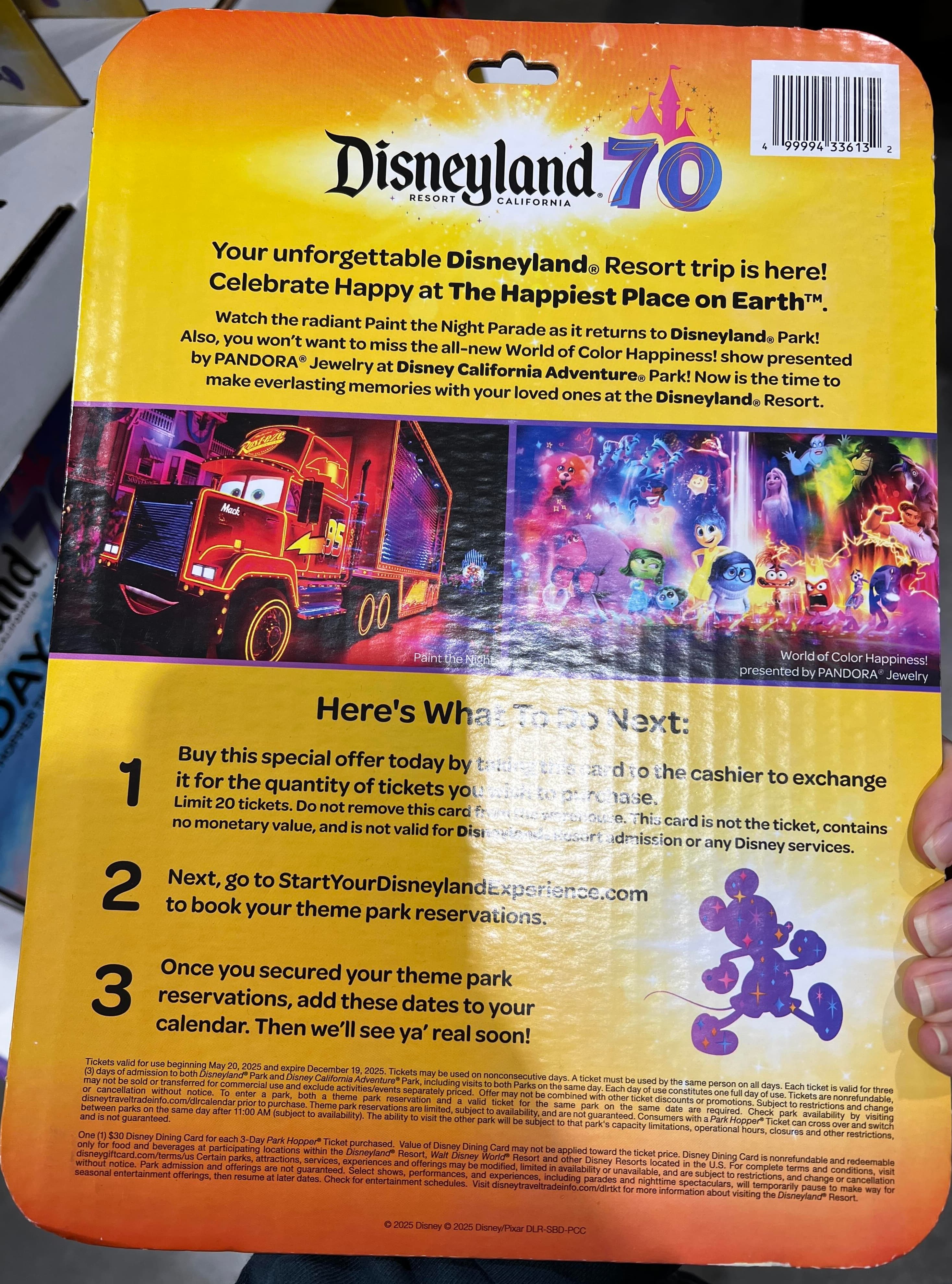 costco disneyland back