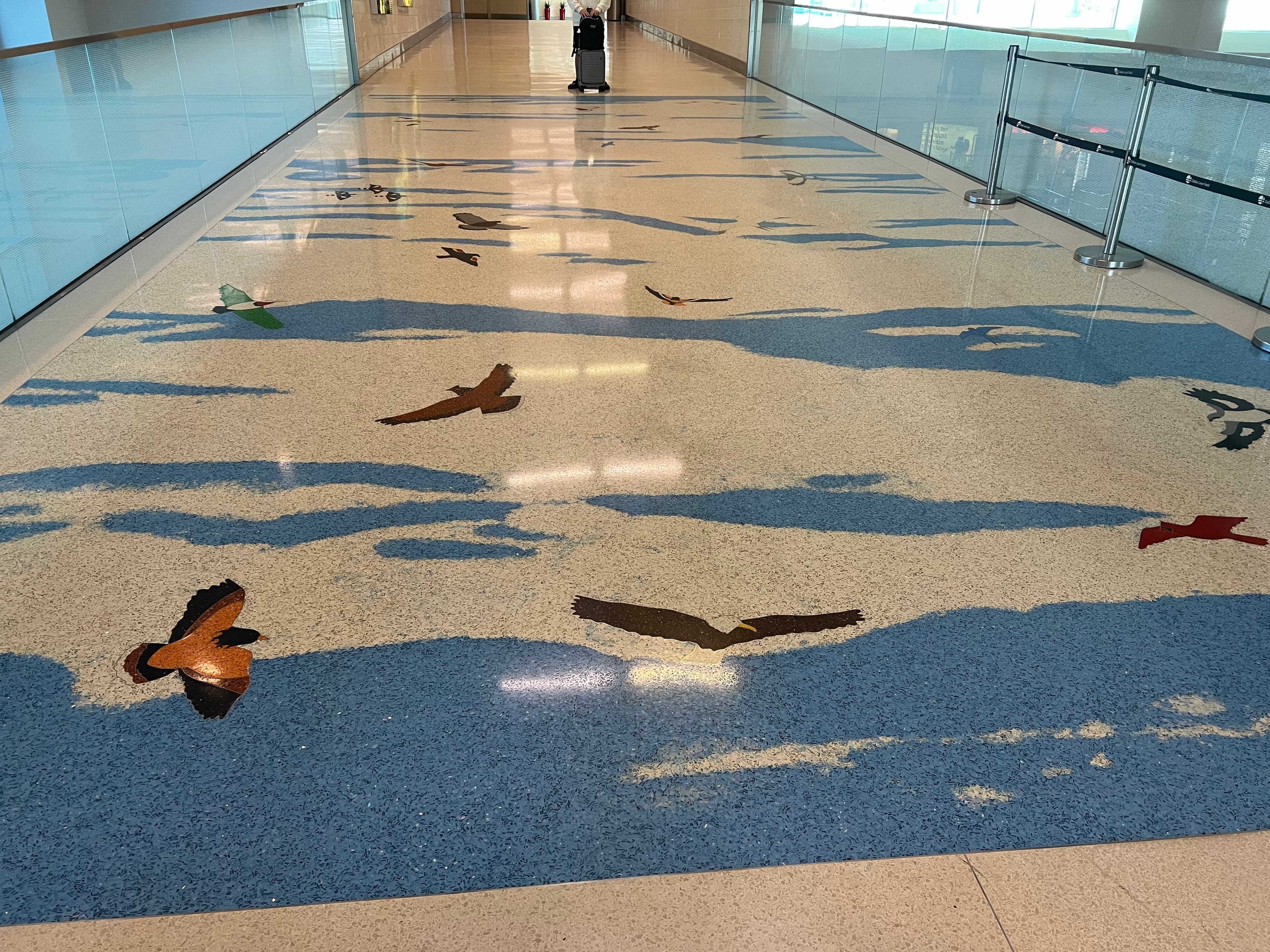 dallas airport floor